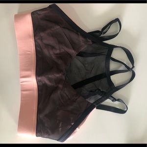 mesh sports bra